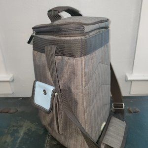 PICNIC TIME MERITAGE WINE & CHEESE TOTE INSULATED COOLER NEW W/O TAGS